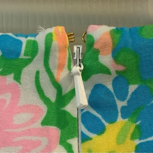 Lilly Pulitzer Womens Folly Flouncy Skort (Multi Hibiscus Stroll) Size 6 - Picture 6 of 11